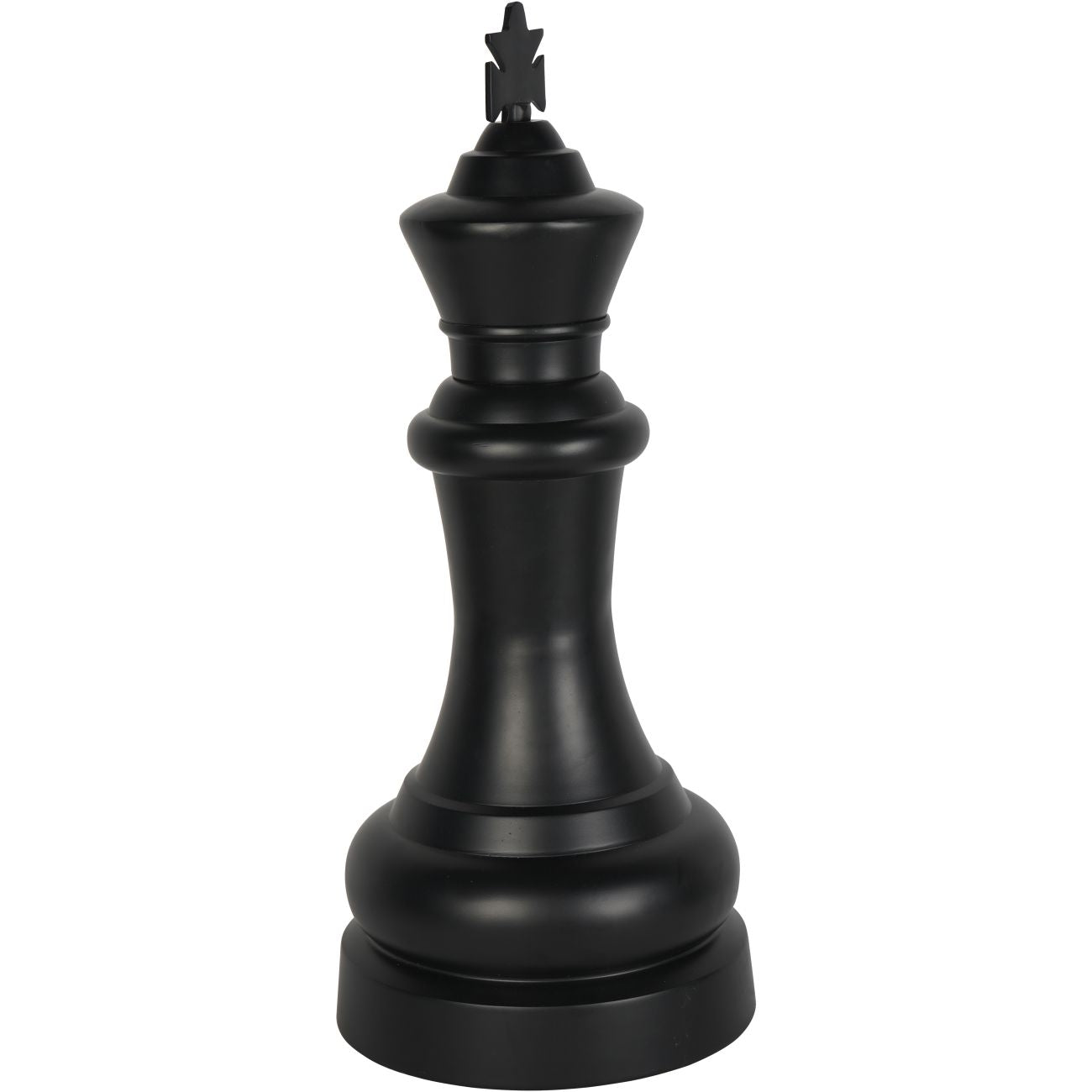 Chess Piece Black King Sculpture | Extra Large